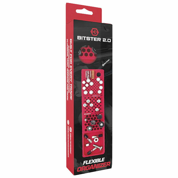 【11月の特価品】日本正規品 ボルトスター ビットオーガナイザーカラビナ付 2.0 レッド BTS-100004R (0860013026714) BOLTSTER