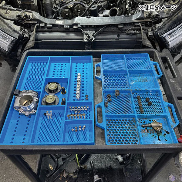 日本正規品 ボルトスター トップ ボックス ツールトレイ ブルー BTS-300002B (0780627600684) BOLTSTER