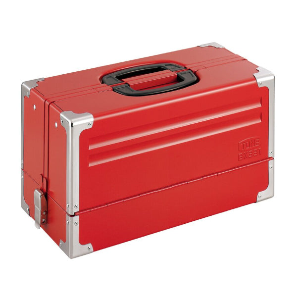 TONE ツールケース(メタル) V形3段式 433X220X240mm (BX331)(4953488209648) トネ