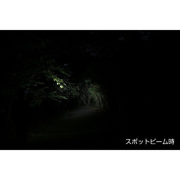 GENTOS ヘッドライト CP-131D ジェントス LEDライト 200ルーメン スポット ワイドビーム切替 電池 軽量・コンパクト