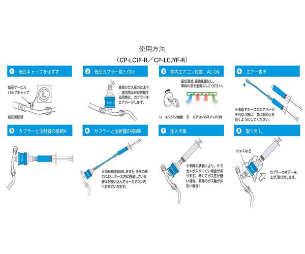 デンゲン R1234yf用 低圧ケミカルジョイント (CP-LCJYF-R)(4562396137624) DENGEN