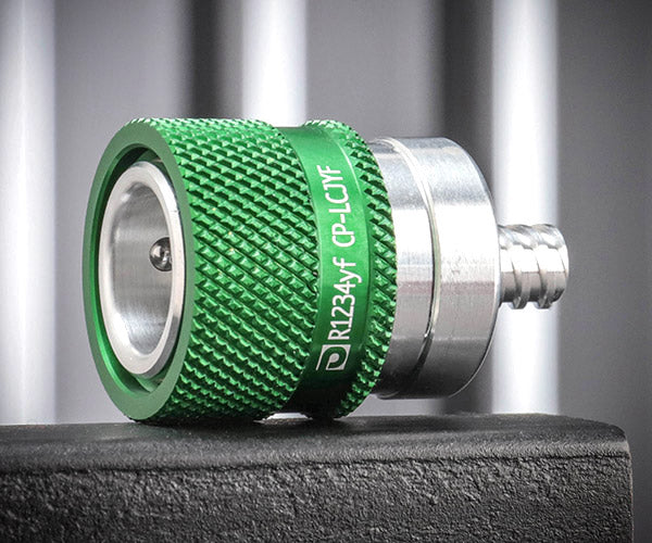 デンゲン R1234yf用 低圧ケミカルジョイント 精密逆止弁付 (CP-LCJYF)(4562396137587) DENGEN