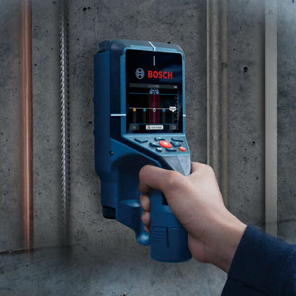 日本正規品 BOSCH D-TECT200JPS コンクリート探知機 ボッシュ L-BOXX 136、USB-Cケーブル、ハンドストラップ、テスト電池x4本、電池パック付