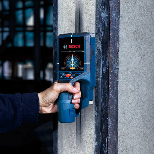 日本正規品 BOSCH D-TECT200JPS コンクリート探知機 ボッシュ L-BOXX 136、USB-Cケーブル、ハンドストラップ、テスト電池x4本、電池パック付