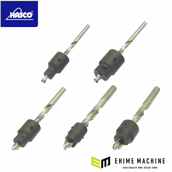 ハスコー リベット用座グリアタッチメントドリルセット DA-4610RTB(4582605860969) HASCO