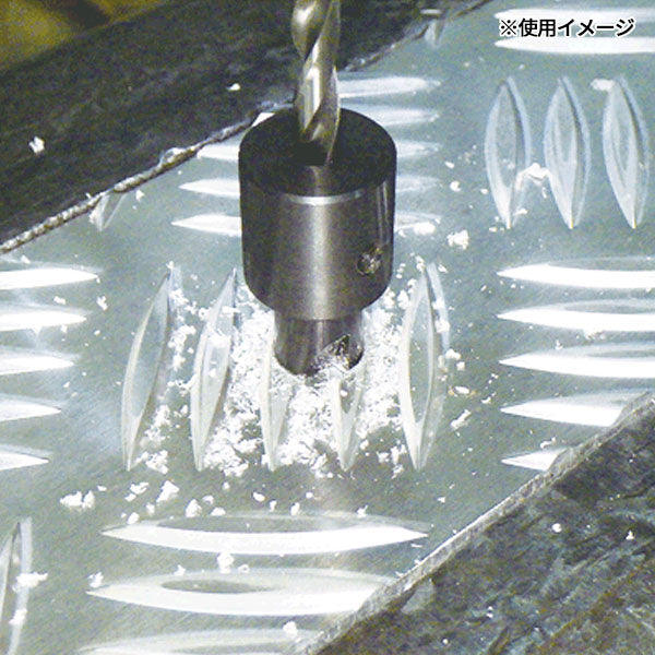 ハスコー リベット用座グリアタッチメントドリルセット DA-4610RTB(4582605860969) HASCO