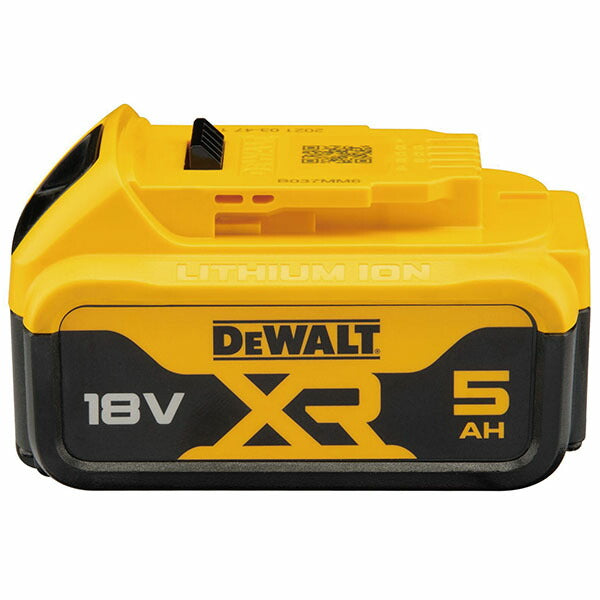 日本正規品 デウォルト 18V 5.0Ah XR Li-ion バッテリー (DCB184-JP)(4536178692007) DEWALT