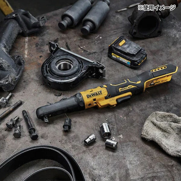 日本正規品 デウォルト 18V XR ブラシレス・ラチェットレンチ/本体 (DCF510N-XJ)(4536178692212) DEWALT