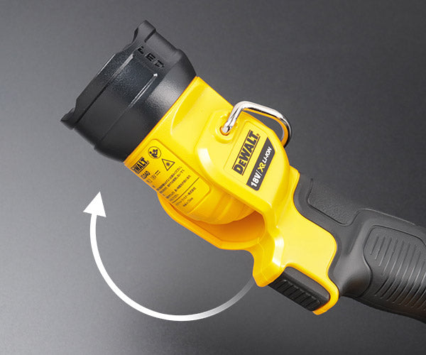 日本正規品 デウォルト 18V XR LEDピボットライト/本体 (DCL040-XJ)(4536178692236) DEWALT