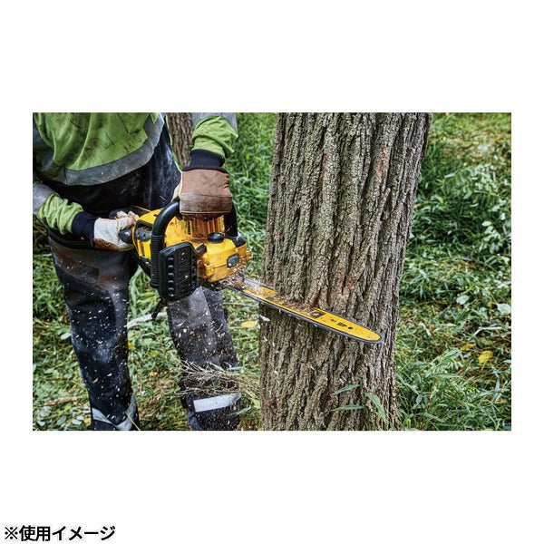 日本正規品 デウォルト 54V FLEXVOLT ブラシレス チェーンソー 45cm 2100W 2.7馬力 バッテリー・充電器付 (DCMCS574X1-JP)(4536178691994) DEWALT