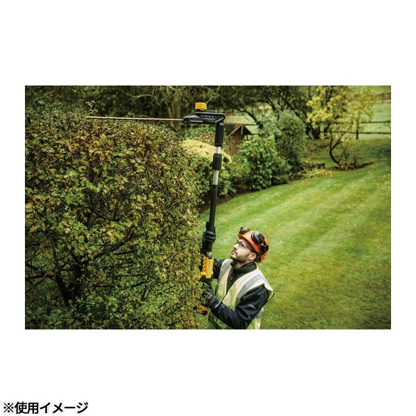 日本正規品 デウォルト 18V ポールヘッジトリマー ブレード長560mm 関節式ヘッド 5.0Ahバッテリー・充電器付 (DCMPH566P1-JP)(4536178691963) DEWALT