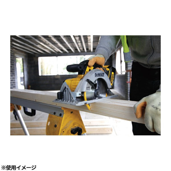 日本正規品 デウォルト 18V XR 165mm 充電式 丸ノコ 本体のみ 460W 切込み55mm 傾斜0-50° マグネシウムベース (DCS391N-XJ)(4536178692533) DEWALT