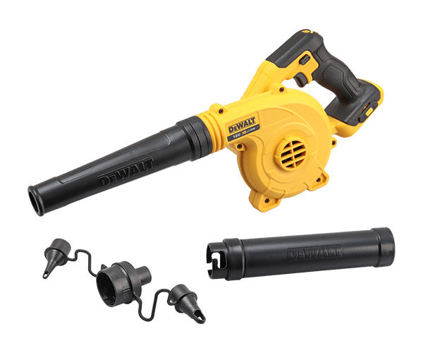 日本正規品 デウォルト 18V コンパクトブロワー 風速80m/秒 風量2.8m3/分 3段階調節 本体のみ (DCV100-XJ)(4536178692199) DEWALT