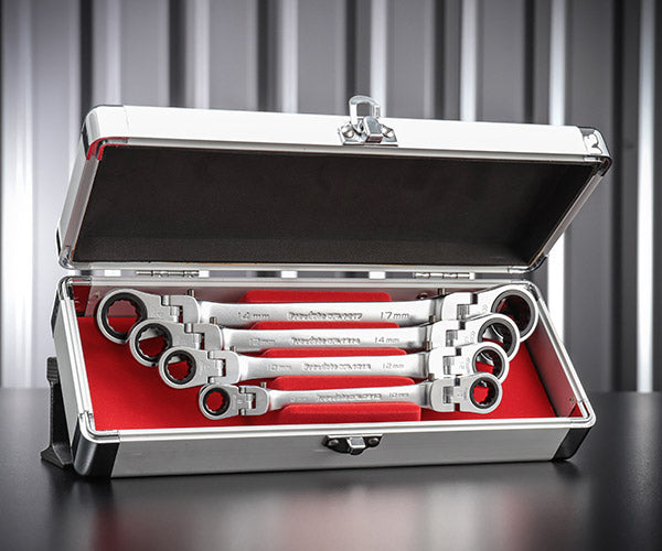 Pro-Auto プロオート ダブルフレックスロックギアレンチ 4本組セット