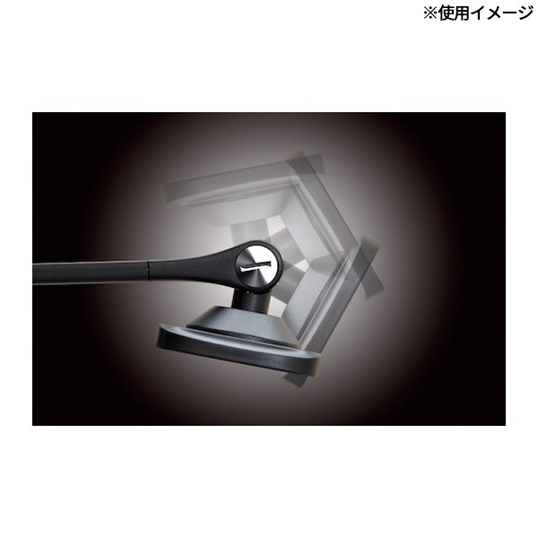 ジェントス 眼のことを考えたLEDデスクライト (DK-R190BK)(4950654050905) GENTOS