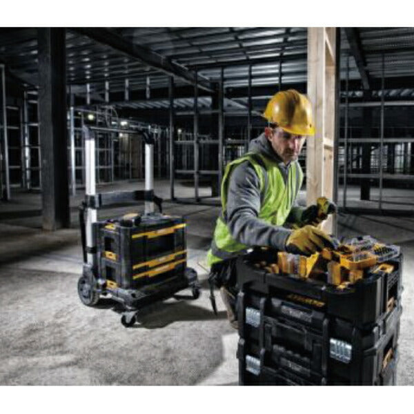 デウォルト ティースタック キャディボックス (DT70716-QZ) TSTAK 2.0 シリーズに連結可能 ツールボックス DEWALT 日本正規品 (4536178897594)