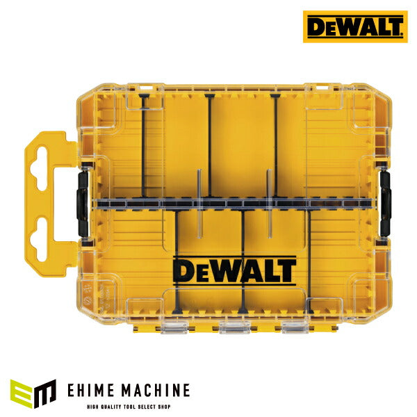 デウォルト タフケース(中)仕切りのみタイプ (DWAN2190) タフケース(中)(大)に連結可能 ビットケース DEWALT 日本正規品 (4536178894777)