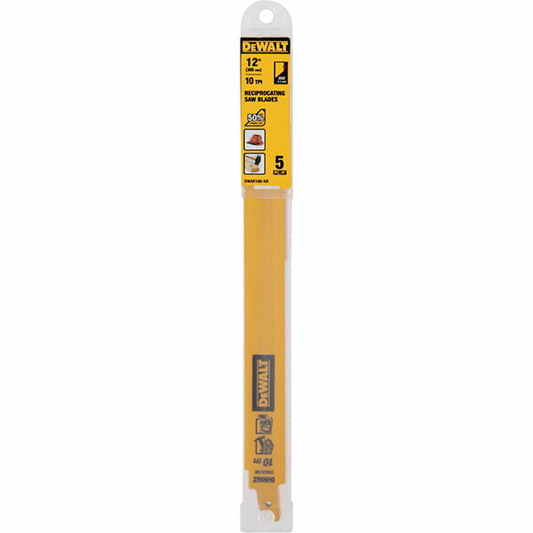 日本正規品 デウォルト セーバーソーブレード10山x300mm(5枚) (DWAR160-JP)(4536178923255) DEWALT