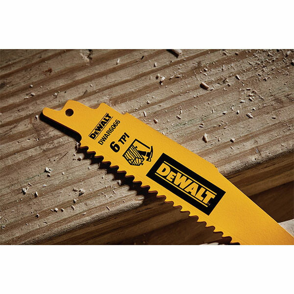 日本正規品 デウォルト セーバーソーブレード6山x150mm(5枚) (DWAR6066-JP)(4536178923217) DEWALT