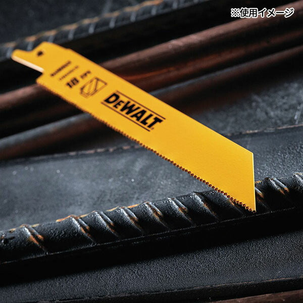 日本正規品 デウォルト セーバーソーブレード18山x150mm(5枚) (DWAR618-JP)(4536178923491) DEWALT