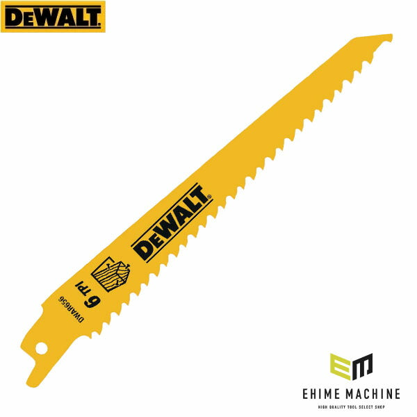 日本正規品 デウォルト セーバーソーブレード6山x150mm(5枚) (DWAR656-JP)(4536178923279) DEWALT