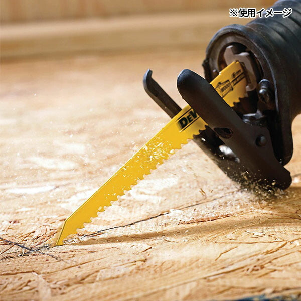 日本正規品 デウォルト セーバーソーブレード6山x150mm(5枚) (DWAR656-JP)(4536178923279) DEWALT