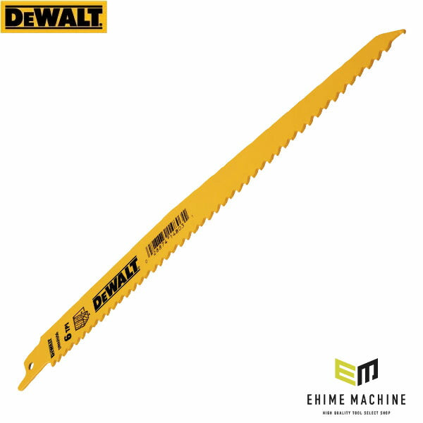 日本正規品 デウォルト セーバーソーブレード6山x225 100マ (DWAR956B100-JP)(4536178923309) DEWALT