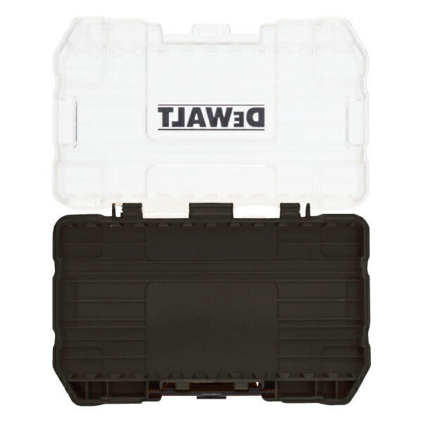 デウォルト 黒色タフケース(小) (DWASTCASEBLK) タフケース(小)(中)に連結可能 パーツケース DEWALT 日本正規品 (4536178899895)