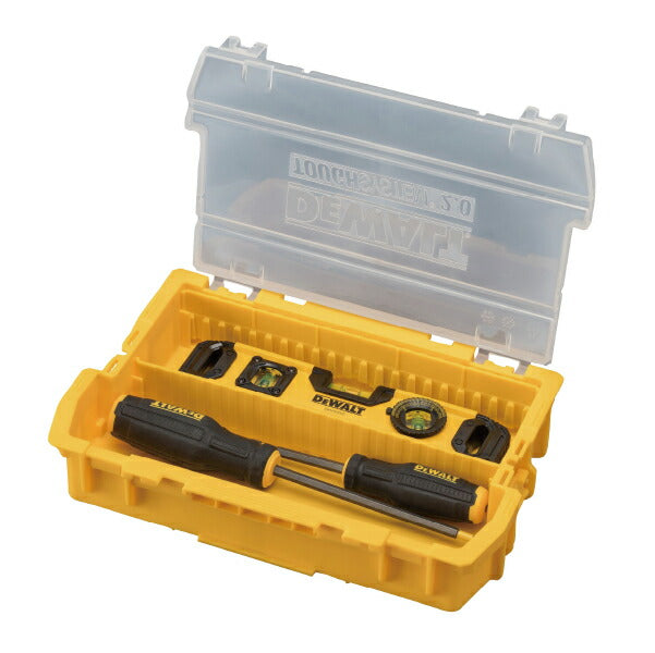 デウォルト タフシステム 2.0 スタンダードBOXハーフサイズ (DWST08035-1) タフシステム連結可能 DEWALT 日本正規品 (4536178897891)