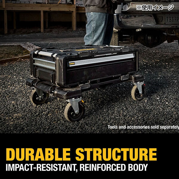 日本正規品 デウォルト タフシステム 2.0 DXL 深型1段チェスト (DWST08510-1) タフシステム連結可能 DEWALT (4536178929943)