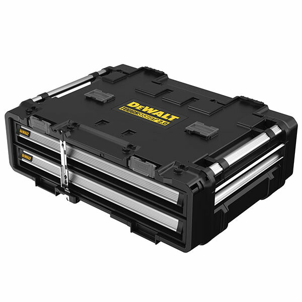 日本正規品 デウォルト タフシステム 2.0 DXL 浅型2段チェスト (DWST08520-1) タフシステム連結可能 DEWALT (4536178929950)