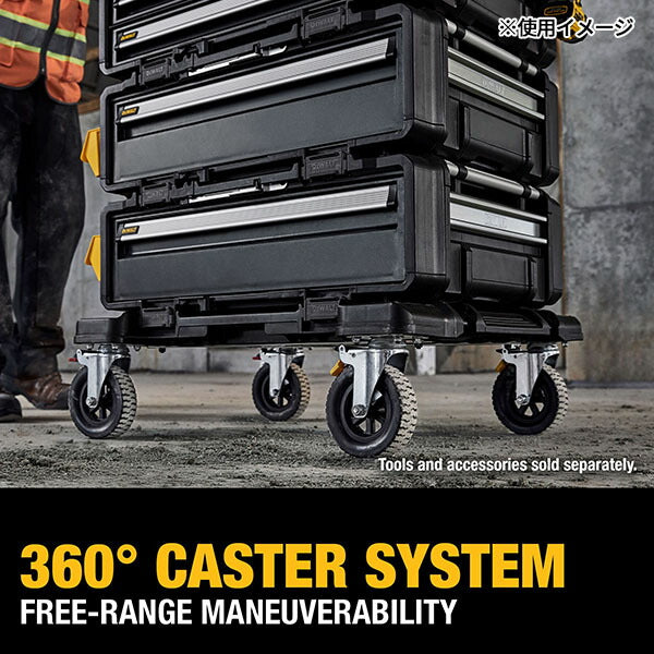 日本正規品 デウォルト タフシステム 2.0 DXL キャリアカート (DWST08530-1) タフシステム連結可能 DEWALT (4536178929967)