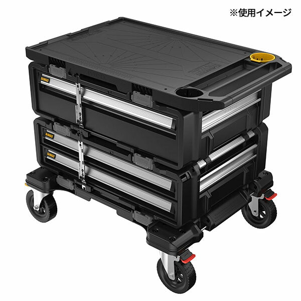 日本正規品 デウォルト タフシステム 2.0 DXL キャリアカート (DWST08530-1) タフシステム連結可能 DEWALT (4536178929967)