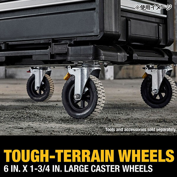 日本正規品 デウォルト タフシステム 2.0 DXL キャリアカート (DWST08530-1) タフシステム連結可能 DEWALT (4536178929967)