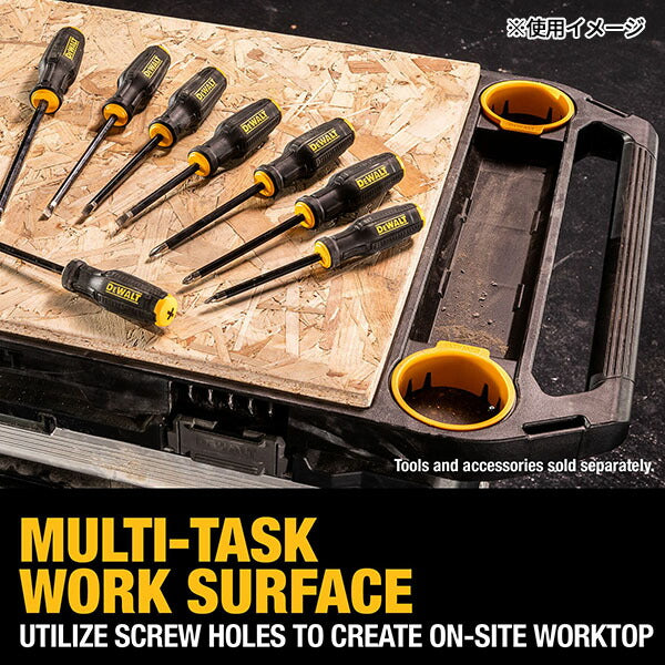 日本正規品 デウォルト タフシステム 2.0 DXL 作業台 (DWST08550-1) タフシステム連結可能 DEWALT (4536178929936)