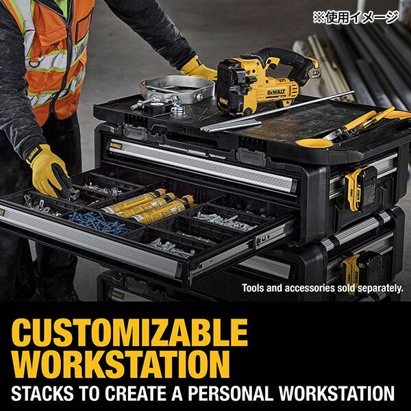 日本正規品 デウォルト タフシステム 2.0 DXL 作業台 (DWST08550-1) タフシステム連結可能 DEWALT (4536178929936)
