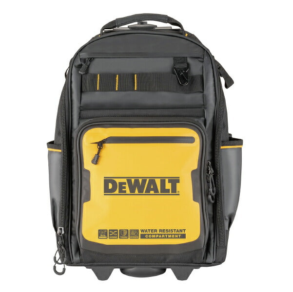 デウォルト キャスター付きバックパック (DWST60101-1) プロ仕様 高耐久 ツールバッグ DEWALT 日本正規品 (4536178898393)