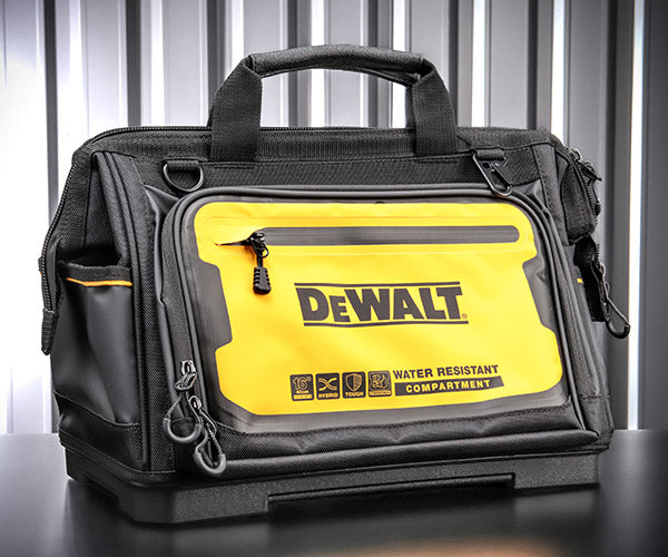 【7月の特価品】デウォルト ワイドオープン型バッグ (DWST60103-1) プロ仕様 高耐久 ツールバッグ DEWALT 日本正規品 (4536178898591)