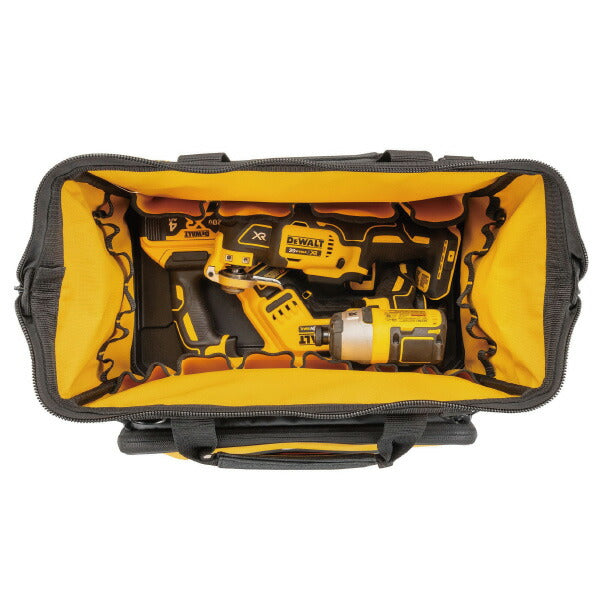 デウォルト ワイドオープン型バッグ (DWST60103-1) プロ仕様 高耐久 ツールバッグ DEWALT 日本正規品 (4536178898591)