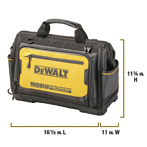 デウォルト ワイドオープン型バッグ (DWST60103-1) プロ仕様 高耐久 ツールバッグ DEWALT 日本正規品 (4536178898591)