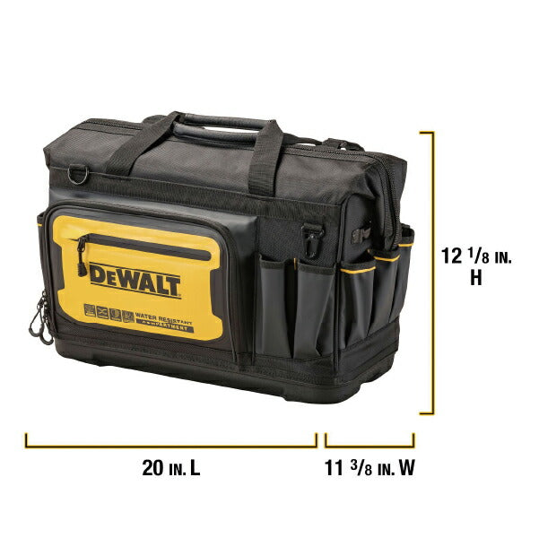 デウォルト 角型バッグ (DWST60104-1) プロ仕様 高耐久 ツールバッグ DEWALT 日本正規品 (4536178898690)