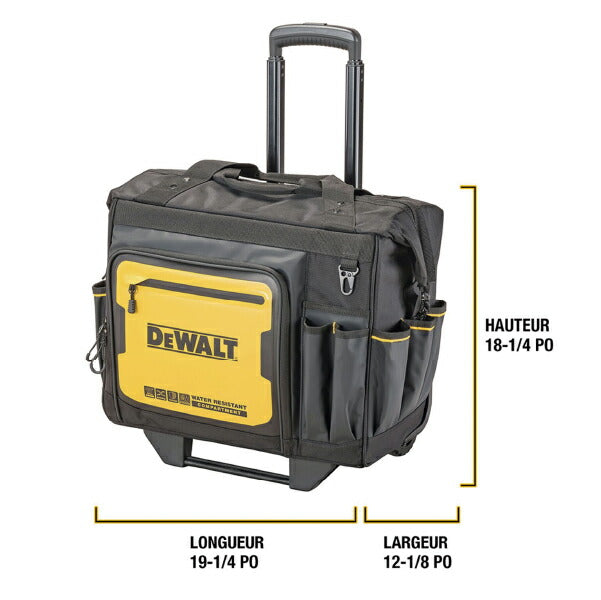 デウォルト ローリングバッグ (DWST60107-1) プロ仕様 高耐久 ツールバッグ DEWALT 日本正規品 (4536178898997)