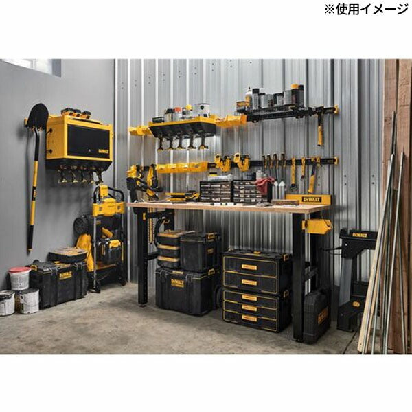 日本正規品 デウォルト DEWALTガレージ 連結レール 122cm 金属収納レール (DWST82800)(4536178929899) DEWALT