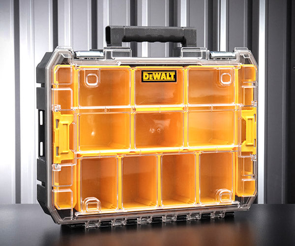 デウォルト ティースタック2.0 オーガナイザー (DWST82968-1) TSTAKシリーズに連結可能 パーツボックス DEWALT 日本正規品 (4536178894692)