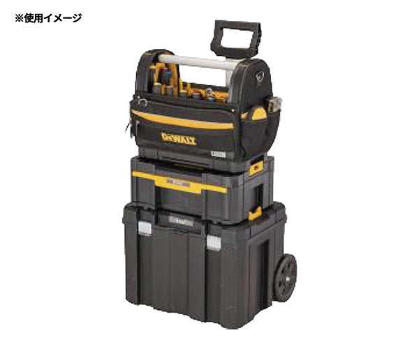 【11月の特価品】デウォルト ティースタックソフトトート (DWST82990-1) TSTAK タフケース(大)に連結可能 プロ仕様 高耐久 ツールバッグ DEWALT 日本正規品 (4536178899192)
