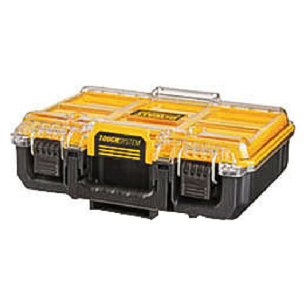 デウォルト タフシステム 2.0 ハーフサイズオーガナイザー (DWST83392-1) タフシステム連結可能 パーツケース DEWALT 日本正規品 (4536178896696)