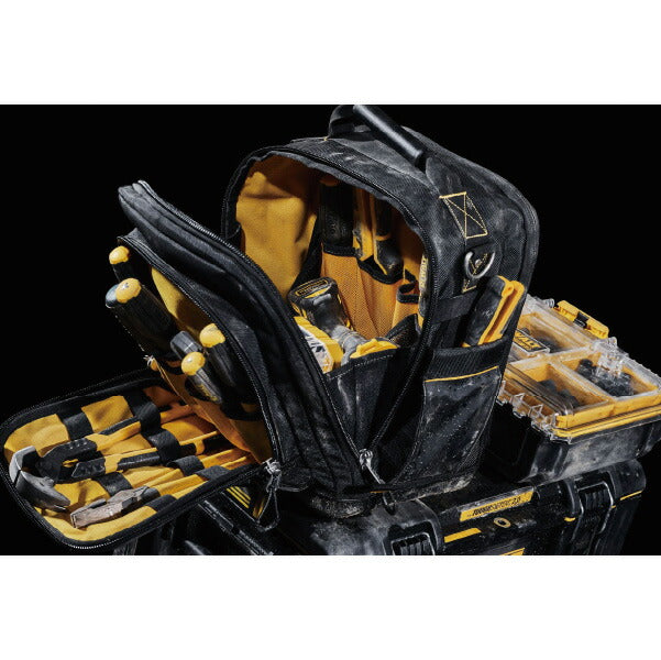 デウォルト タフシステム 2.0 ハーフサイズツールバッグ (DWST83524-1) プロ仕様 高耐久 タフシステム連結可能 DEWALT 日本正規品 (4536178894821)