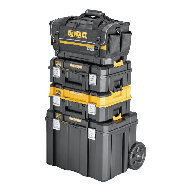 デウォルト ティースタック 2.0 ツールバッグ (DWST83540-1) TSTAK タフケースプラス(大)に連結可能 DEWALT 日本正規品 (4536178894838)