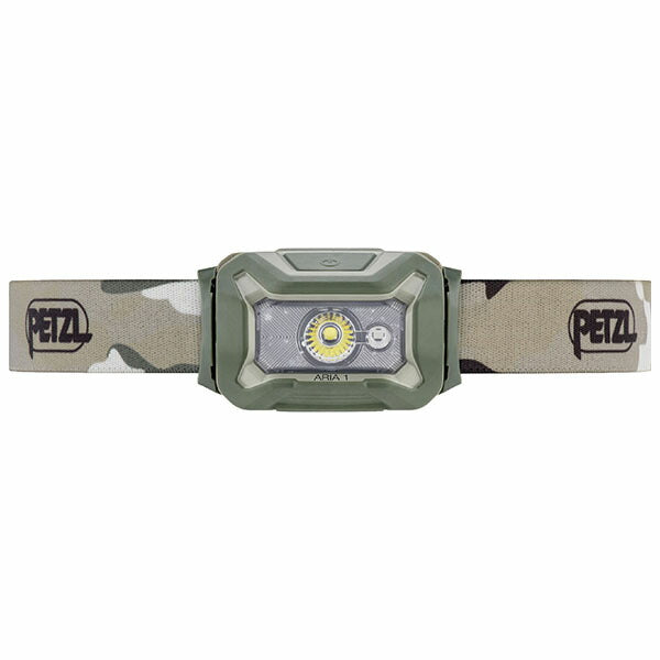 日本正規品 ペツル アリア1RGB ヘッドライト カモフラージュ 350ルーメン (E069BA01)(3342540840171) PETZL