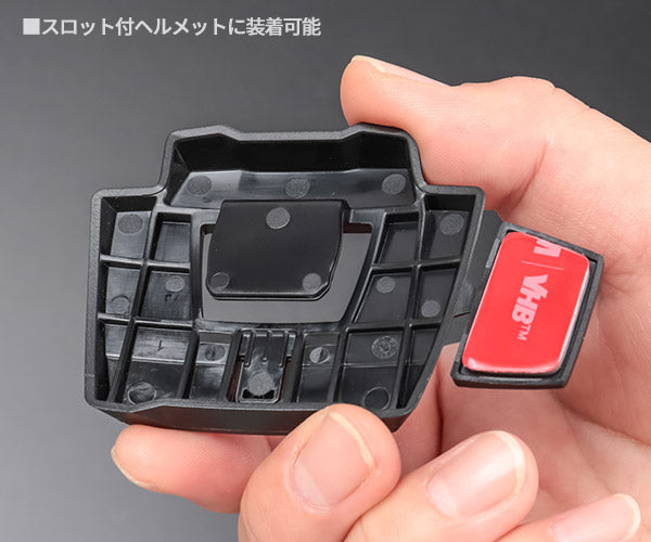 日本正規品 ペツル スロットアダプト ヘッドランプ取付用プレート スロット付きヘルメット対応 (E073BA00)(3342540840645) PETZL